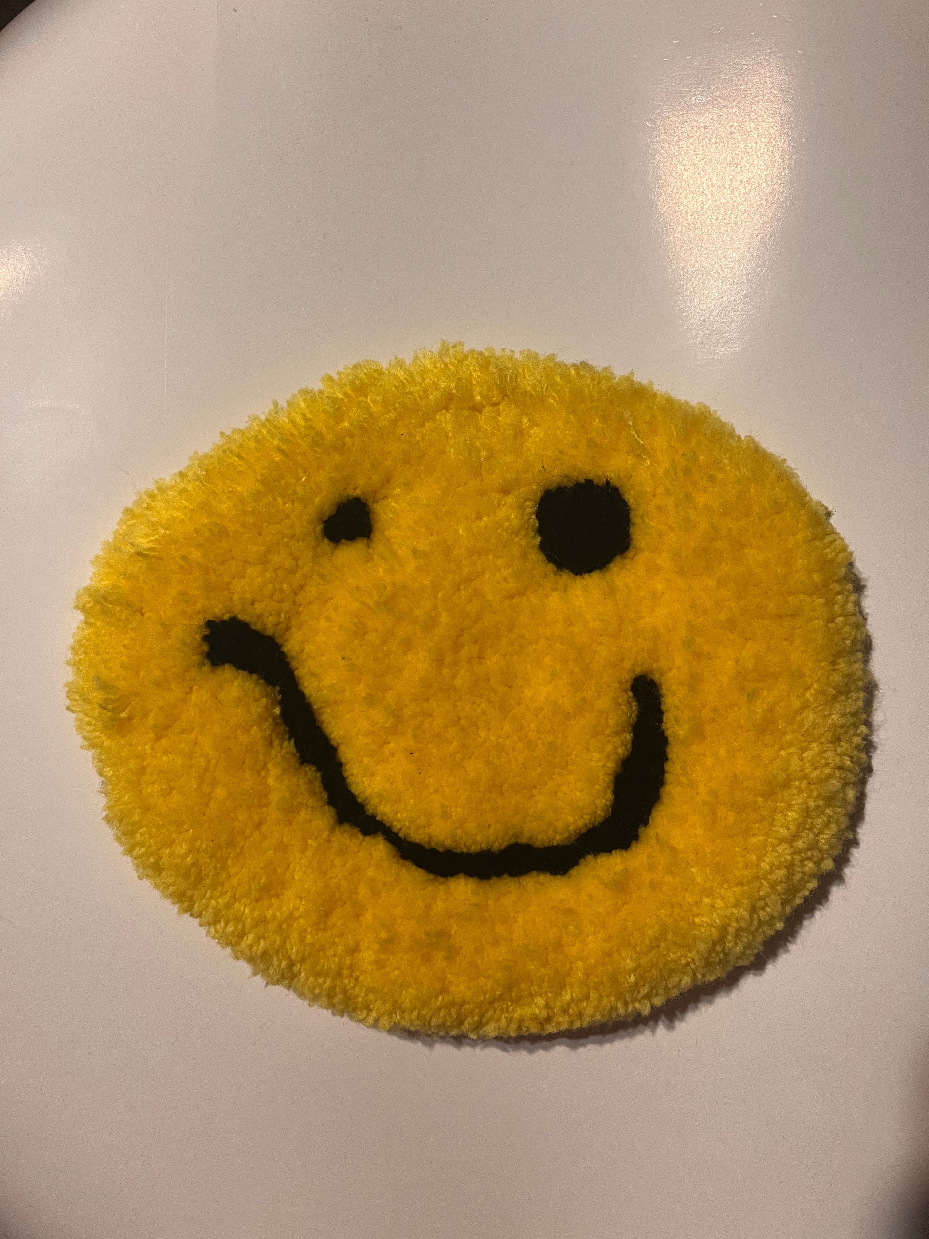 Smiley Face mini rug