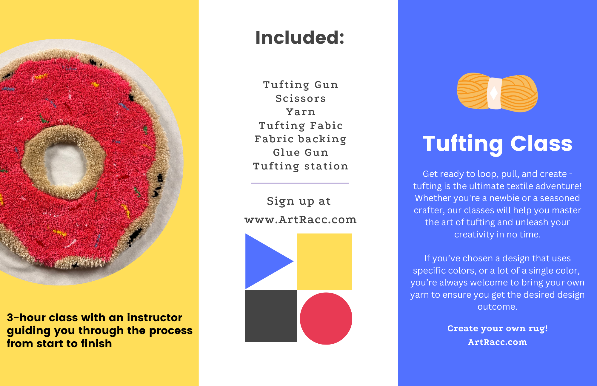 Tufting Class (3hr session)